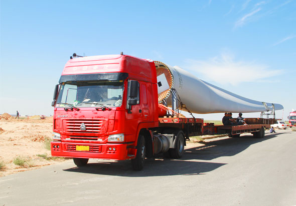 超大件風力發電葉片外蒙古國際運輸